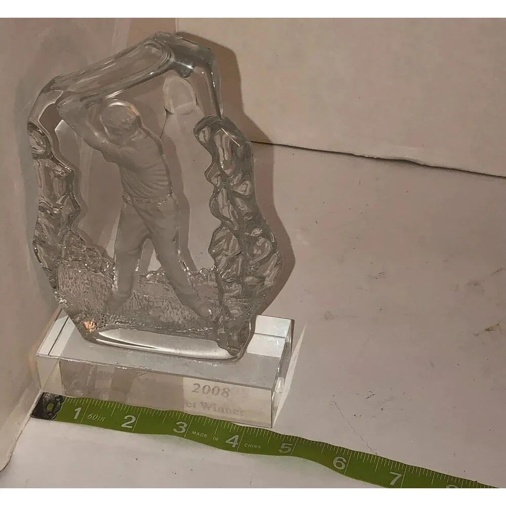 KEOWEE KEY Crystal Golf Trophy Super Senior Low Net Winner 2008 South Carolina